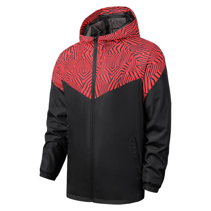 

Spring Autumn New Outdoor Travel Windproof Casual Jackets Men Coat Fashion Hooded Jacket Thin Zip Cardigan Coats Dropshipping