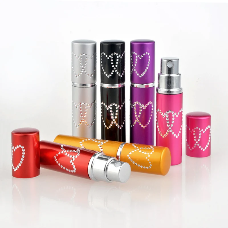 6Pcs/Lot 20Pcs/Lot 50Pcs/Lot 5ml Refillable Portable Mini Perfume Bottle Traveler Aluminum Spray Atomizer Empty Parfum | Красота и
