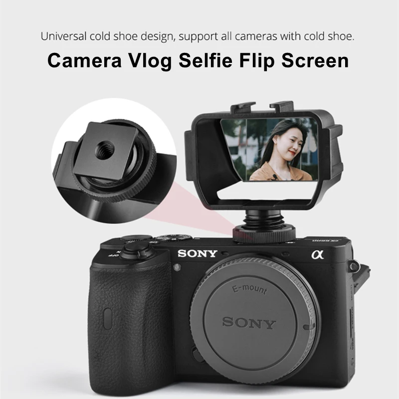 A7C A7SIII камера Vlog селфи флип-экран кронштейн A7M3 A7III XT4 XT3 беззеркальные камеры photo