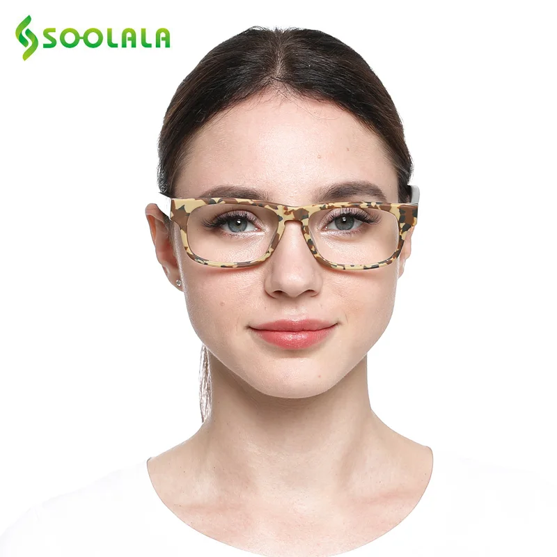Мужские и женские компьютерные очки SOOLALA для близорукости с защитой от синего