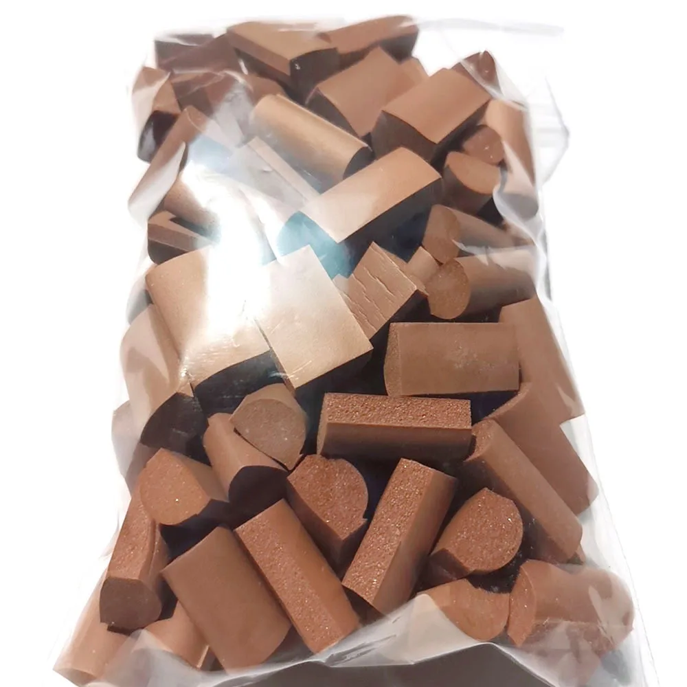 coffee 70 шт. губчатые бусины для слаймов принадлежности DIY клейкие аксессуары для слизи Материал пена глина грязи губка блок - Цвет: coffee