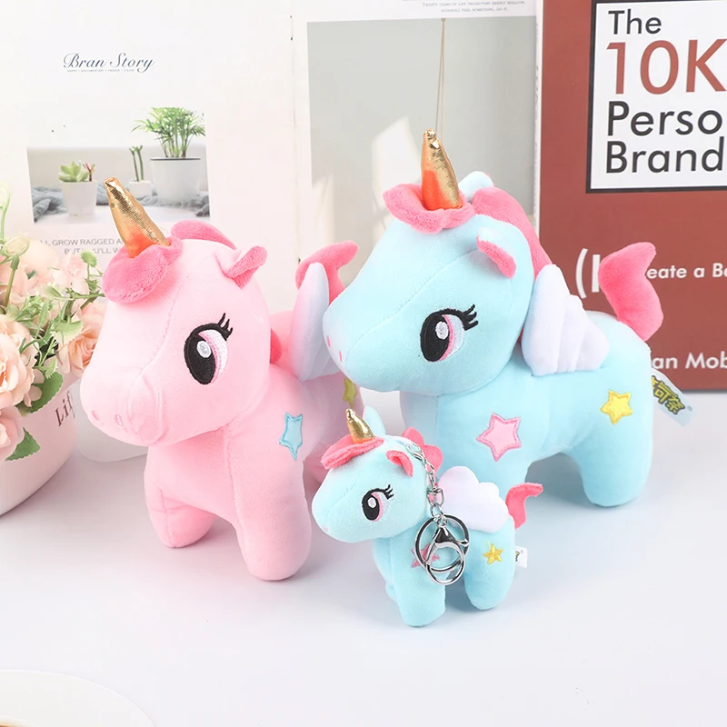 

10/20cm Soft Unicorn Plush Toy Baby Kids Appease Sleeping Pillow Doll Animal Stuffed Plush Toy Birthday Gifts for Girls Children