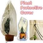 Теплый чехол для защиты растений от мороза, защитный чехол для двора, сада, зимних растений