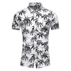 2022 летняя рубашка с коротким рукавом, мужская повседневная Цветочная пляжная гавайская рубашка, приталенная рубашка с цветочным принтом, мужская рубашка 5XL 6XL 7XL