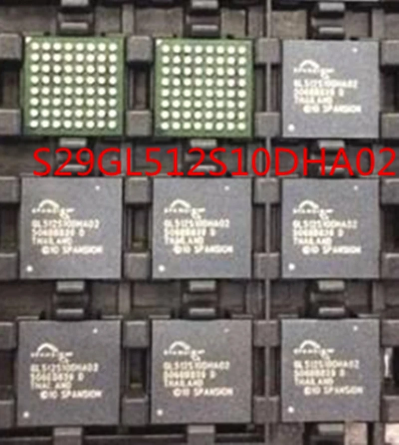 

2PCS New original S29GL512S10DHA02 GL512S10DHA02 BGA