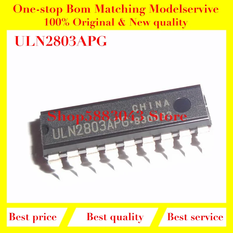 

Новый оригинальный ULN2803APG DIP-18 10 шт./лот