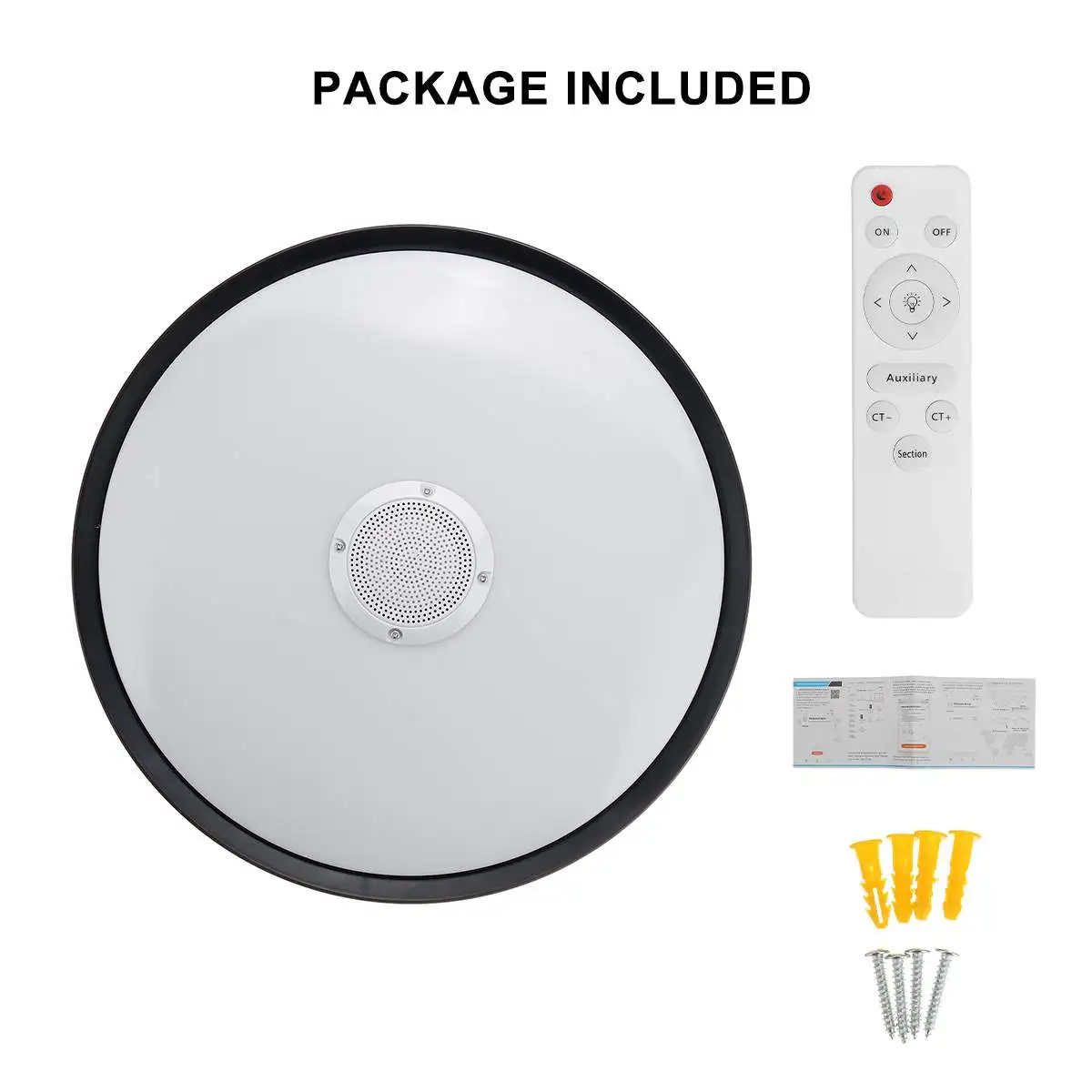 

36W/72W WiFi/APP Intelligent Control RGB LED Ceiling Light Modern Music Lamp Living Room Bedroom Lighting Fixture Surface Mount