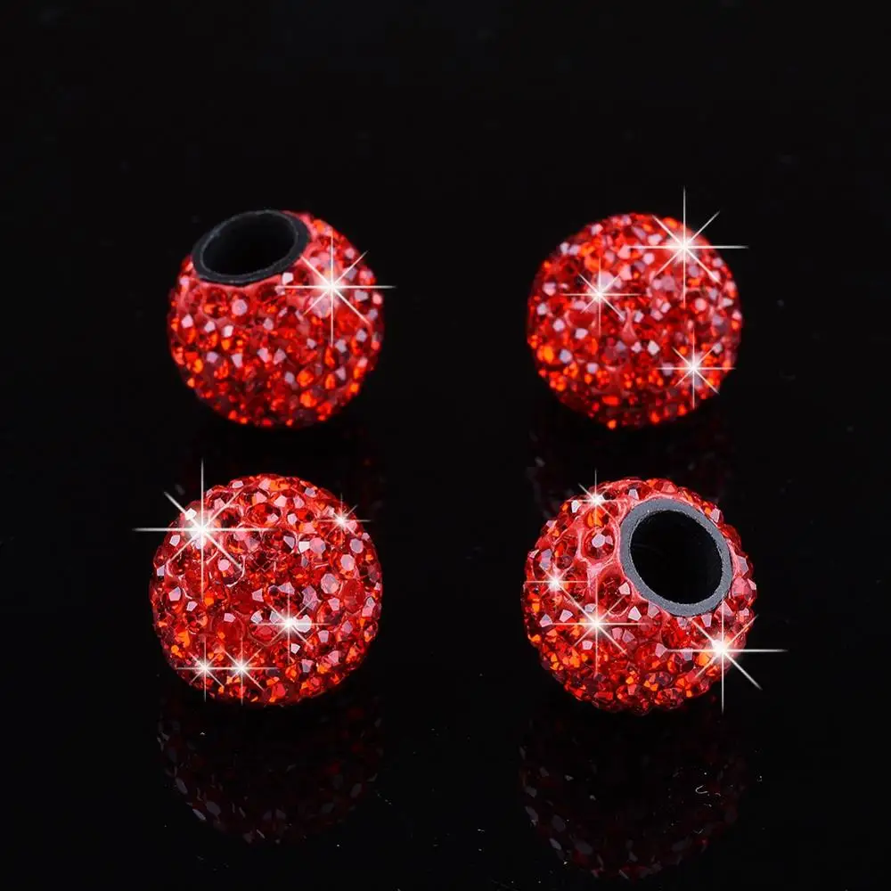 Стразы ручной работы для автомобильных колес 4 шт.|Стержни и колпачки клапана| |