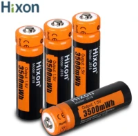 4pc 3500mwh 1 5v aa lithium rechargeable battery constant high efficiency output 1200 cycles separate charger purchase