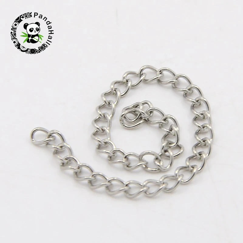 

10m/Roll 2.5/3mm Chains Necklace Men Women Steel Stainless Link Cuban Chain For Jewelry Making