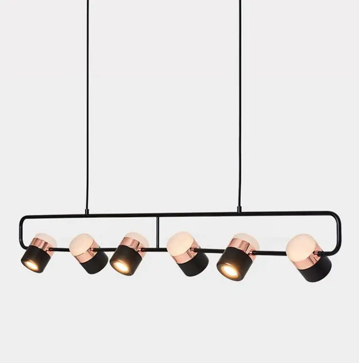 Nordic Design Chandelier For Dinning Table Modern Kitchen Island Hanging Light Fixture Luminaire Suspension LED Spot Lamp Home