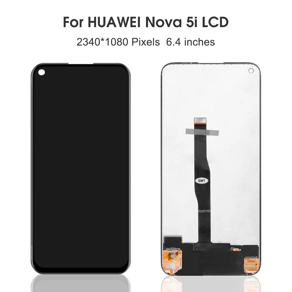 Оригинальный экран 6 4 дюйма для Huawei Nova 5i ЖК-дисплей сенсорный дигитайзер в сборе