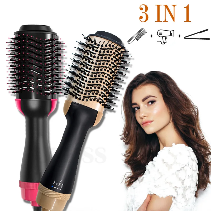 

Multifunctional Styling Comb Hot Air Comb Hair Straightener Hair Dryer Curler Hair Straightener Hair Dryer Straight Hair Comb