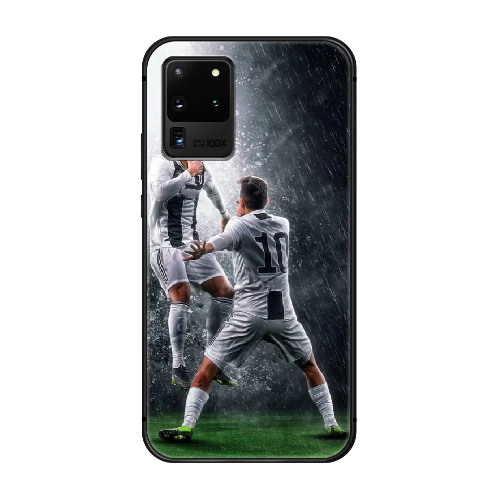 

CR7 Ronaldo football Phone Case Cover Hull For Samsung Galaxy S 6 7 8 9 10 e 20 edge uitra Note 8 9 10 plus black