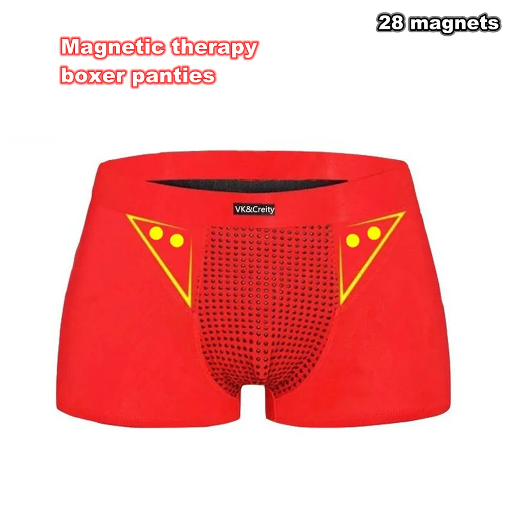 26 магнитных заботы о здоровье мужские трусы боксеры Мужское нижнее белье
