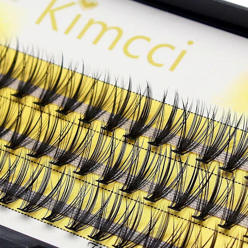 Ресницы Kimcci 20D индивидуальные для наращивания искусственные ресницы натуральные