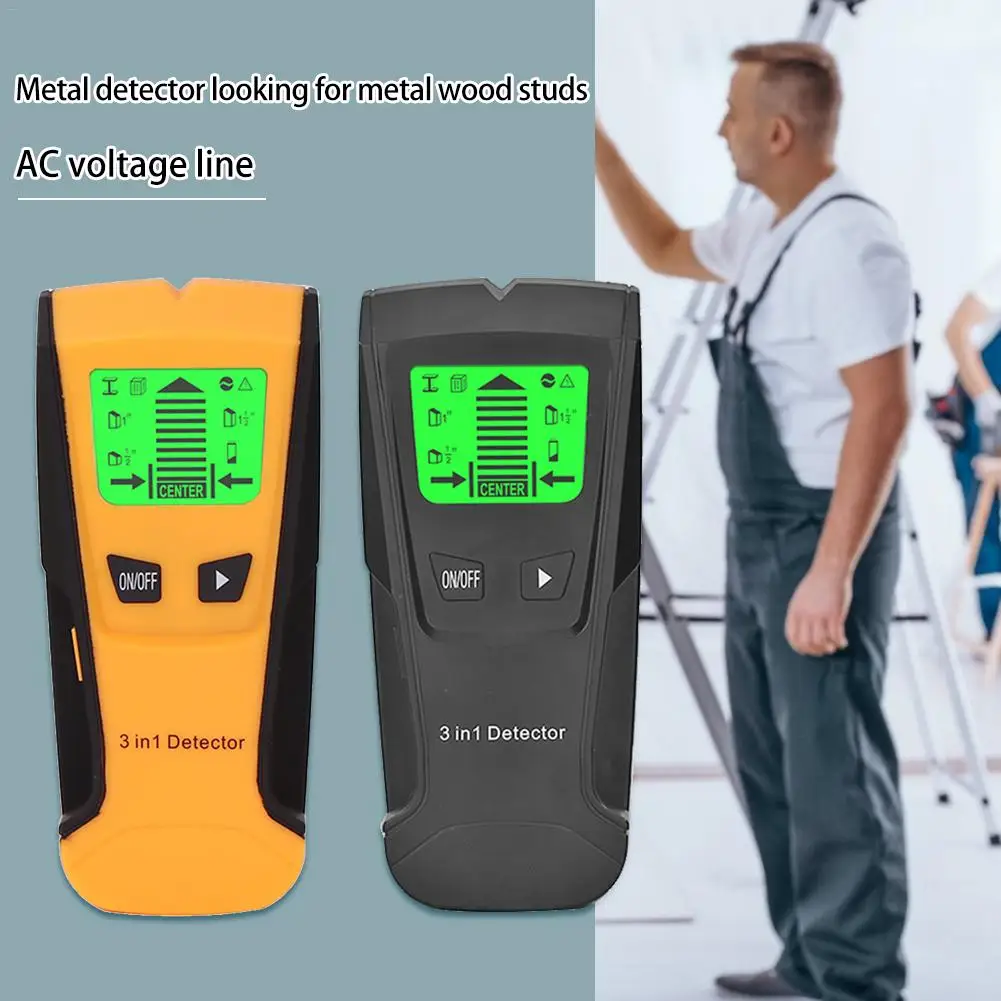 3 в 1 металлический детектор найти металла металл дерево штифты AC Напряжение