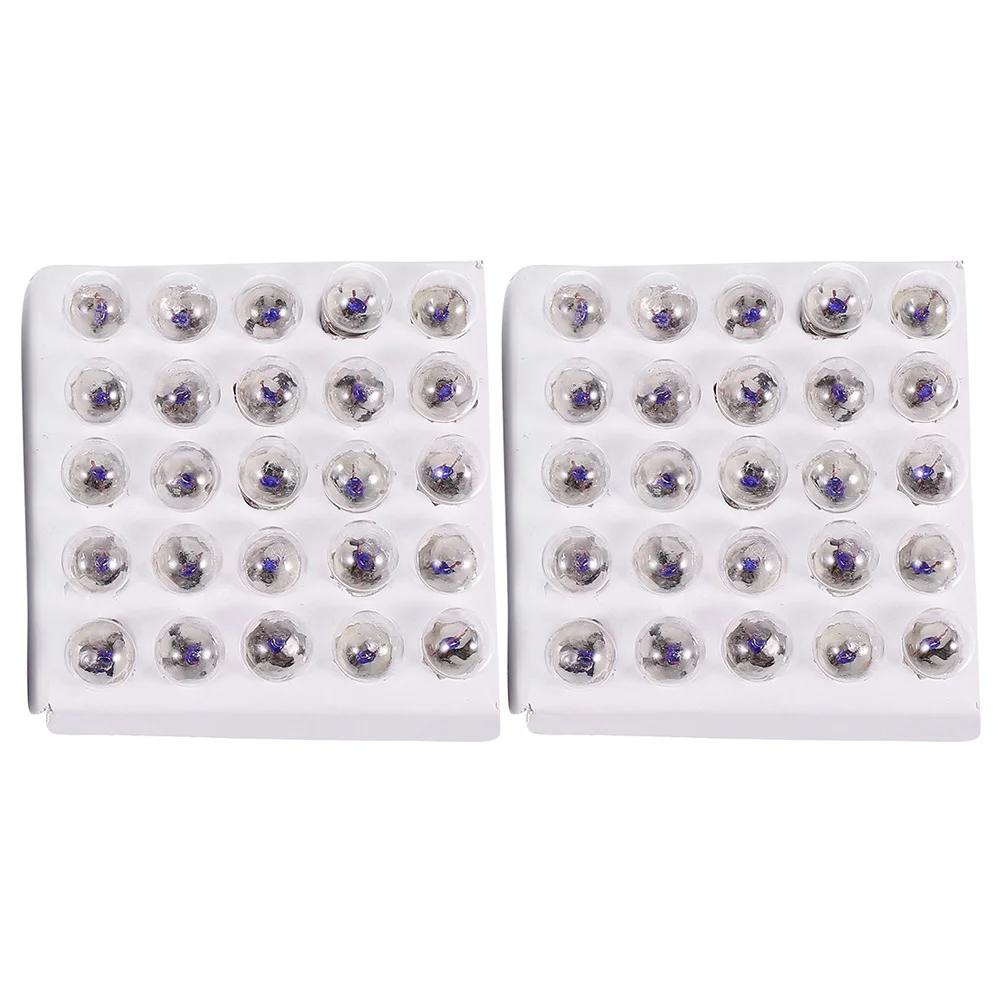 50pcs Mini Light Bulbs Electrical Laboratory Supplies Flashlight Bulbs 3.8V