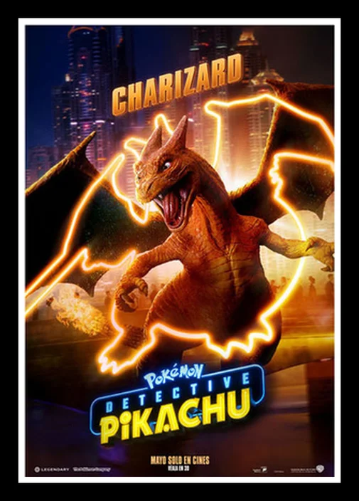 

Perfect JL Detective Pikachu Hot New Movie Art Painting Poster Wall Home Decor