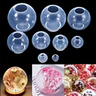 20-100 мм Форма шарика силиконовая форма 3D планета, шар форма для эпоксидной смолы для DIY Подвески из эпоксидной смолы ремесла Инструменты для украшения дома