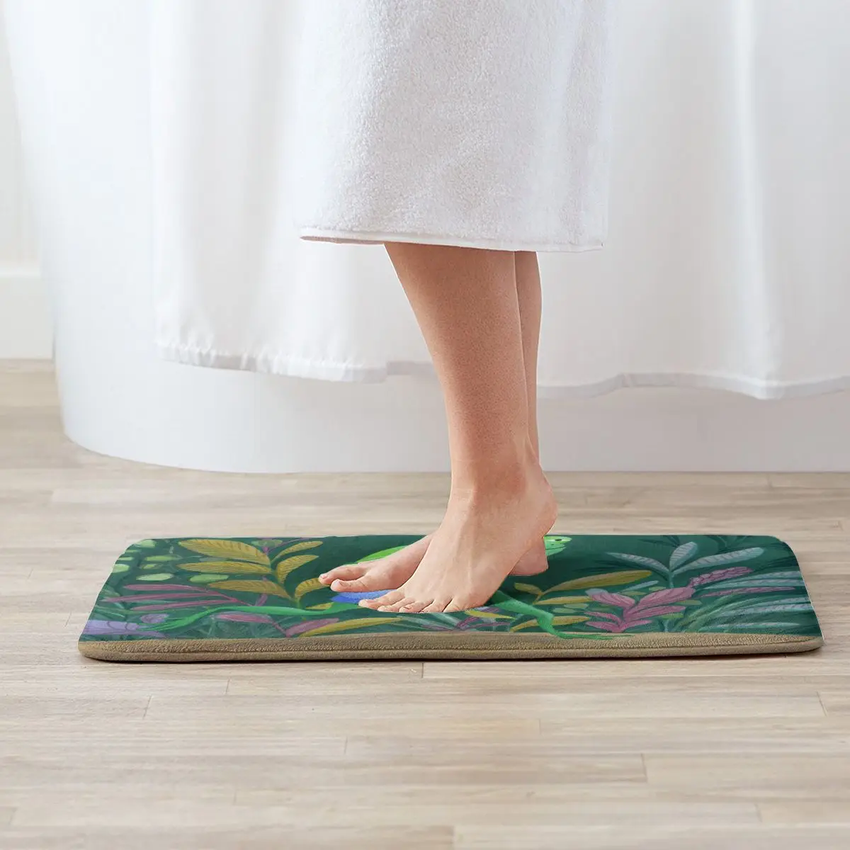 Дерево лягушка милый дизайн 3738 коврик для ванной ковер входной двери уличный