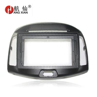 hangxian car radio fascia frame for hyundai elantra 2011 2016 car dvd player gps navigation panel dash kit installation frame