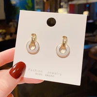 wholesale s925 silvers needle hoop studs female women earrings jewellery drop shipping gift