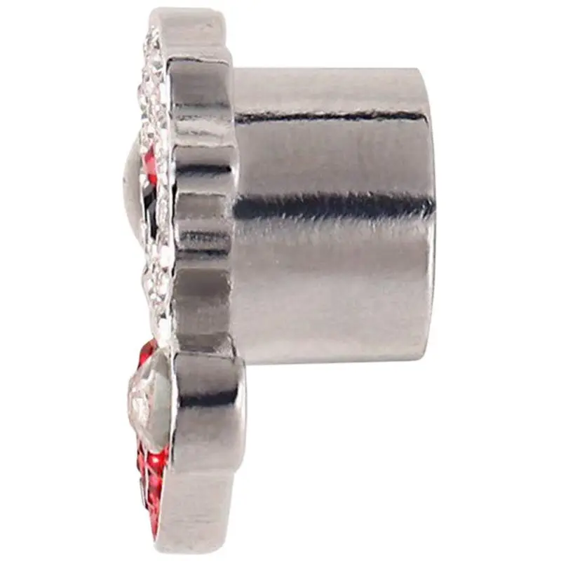 4 шт. Авто шток клапана шины автомобиля колпачок болта-в алюминиевой Theftproof