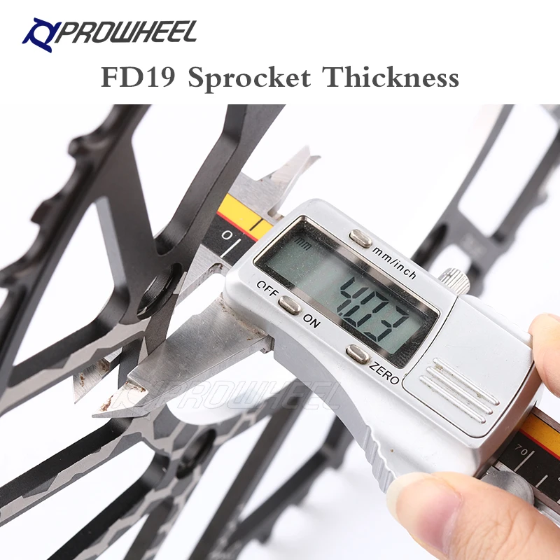 PROWHEEL звездочки FD19 56T 58T 60T зубчатая пластина складной велосипед колеса цепи 130BCD