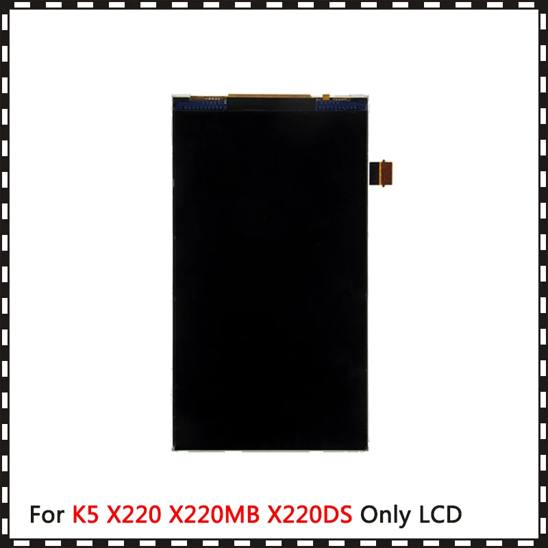 Новый высококачественный ЖК-дисплей 5 0 ''для LG серии K K5 X220 X220MB X220DS с сенсорным