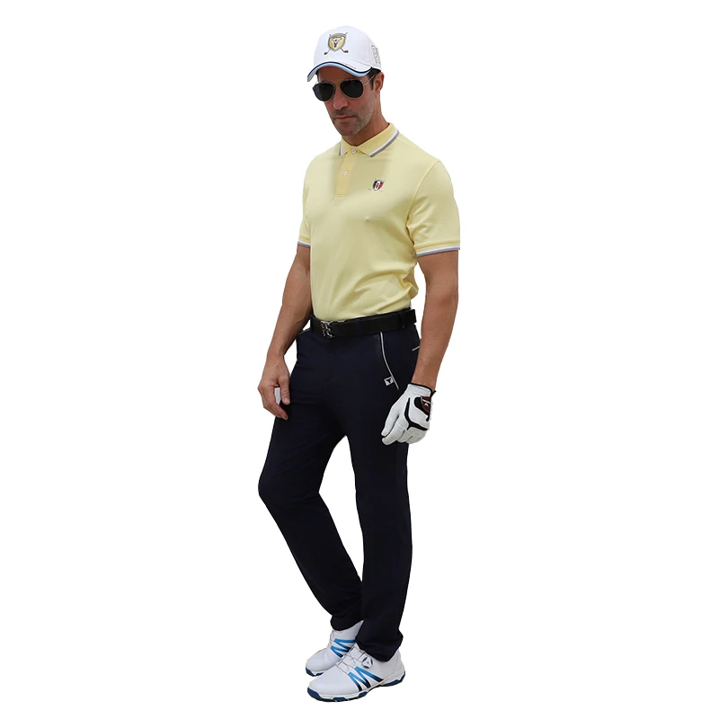 Рубашки-поло PLAYEAGLE для гольфа уличная спортивная одежда поло с коротким рукавом