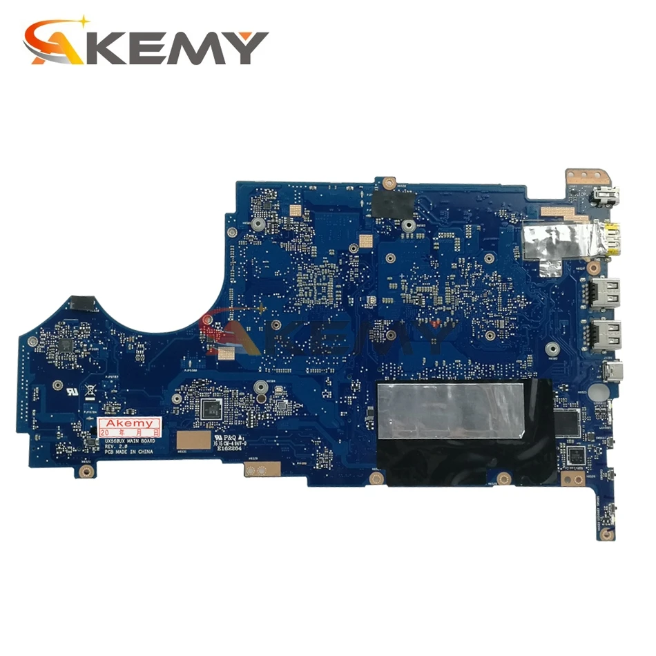 akemy ux560ux laptop motherboard for asus zenbook flip q524uq original mainboard 8gb ram i7 7500u gt940mx free global shipping
