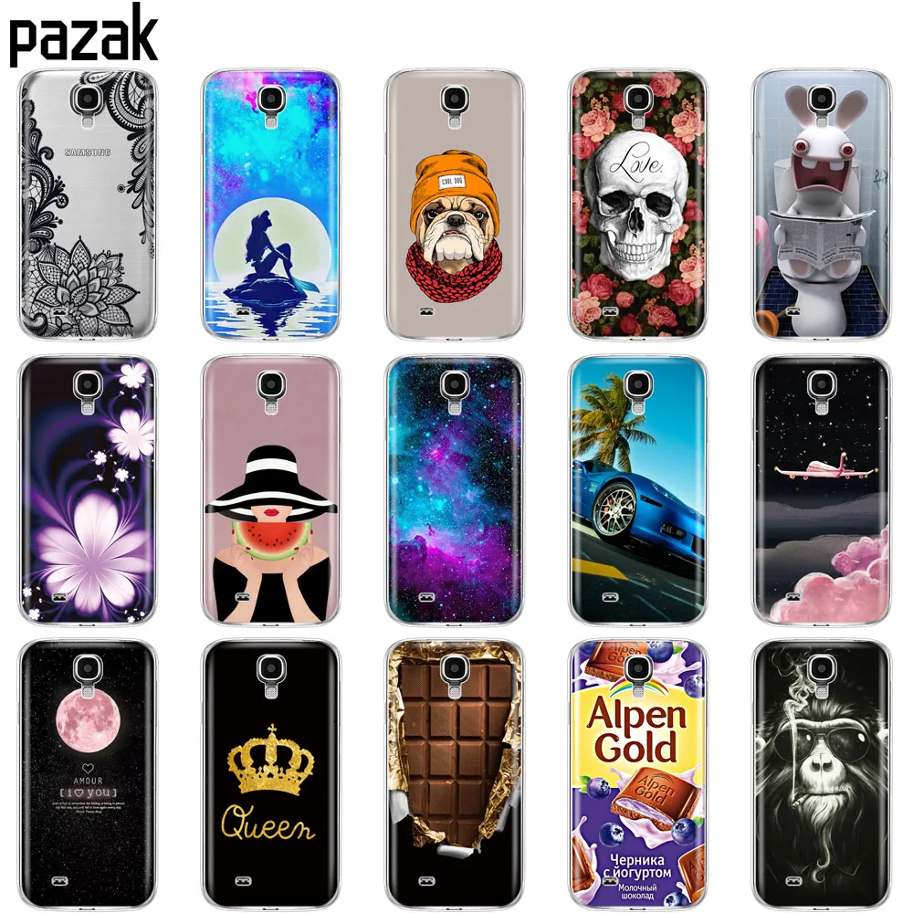 Мягкий силиконовый чехол для Samsung Galaxy S4 i9500, мягкий чехол из ТПУ для Samsung S4, чехол для телефона, полная защита 360 для S 4