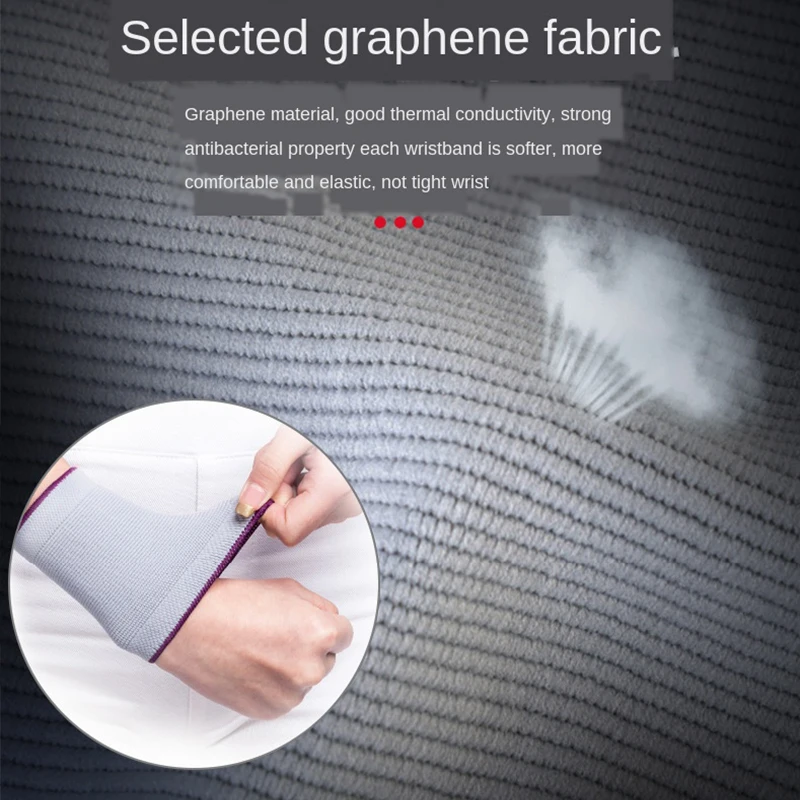 

Medical Wrist Brace Graphene Wristband Professional Wrist Strap Breathable Workout Bracers Arthritis Sprain Strain Relief Pain