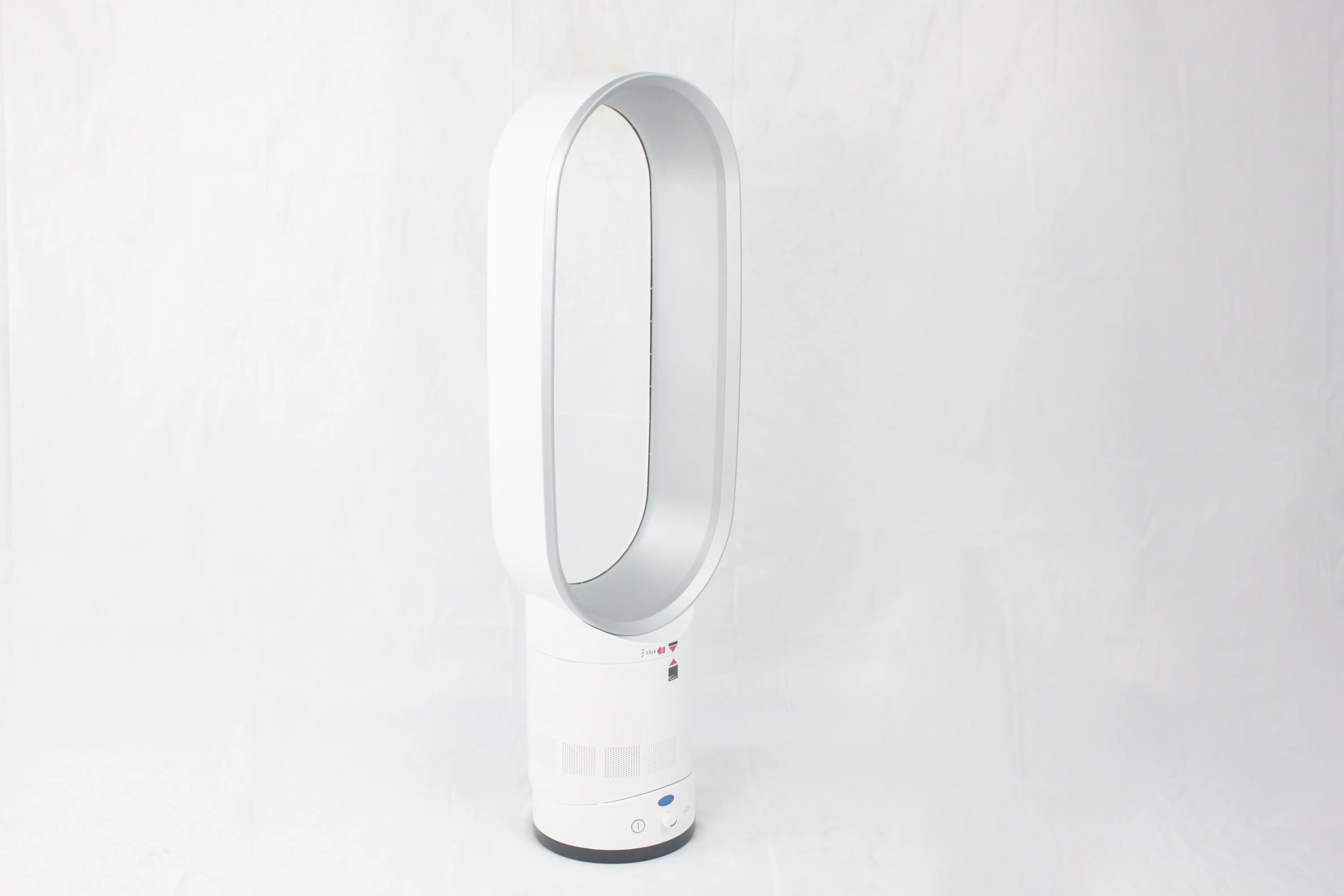 Бесшумный беслопастной вентилятор домашний с циркулирующей головкой для