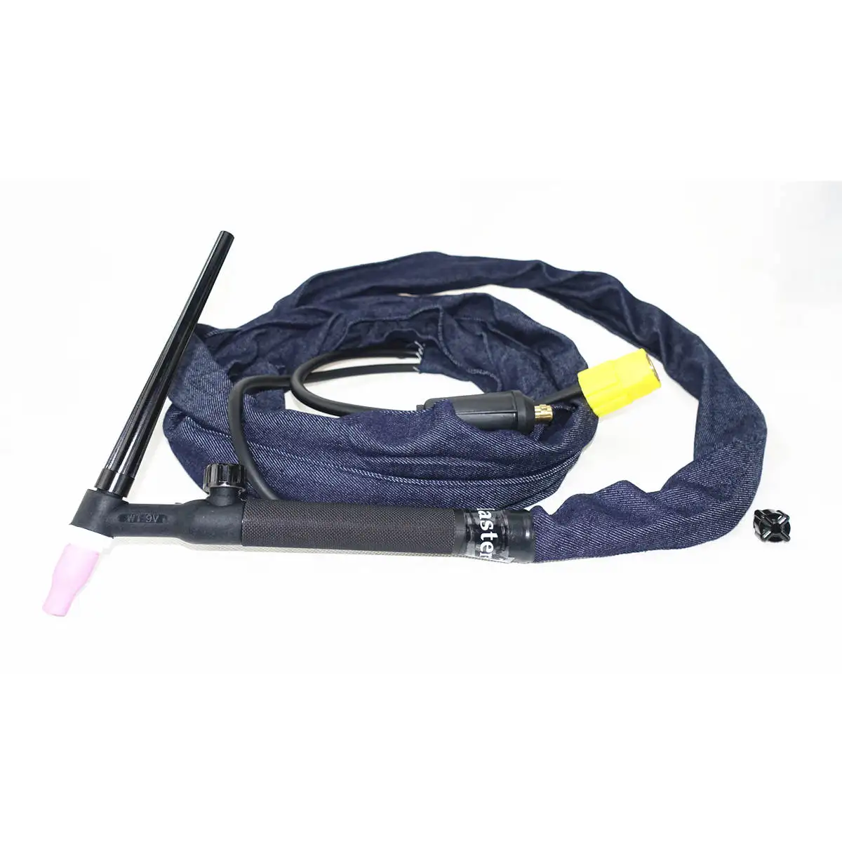 

WP9V TIG Torch, 4m 13ft GTAW Gas Tungsten Arc Welding Torch, WP9 Argon Gun, Air Cooled WP-9 Gas Valve TIG Welding Torch