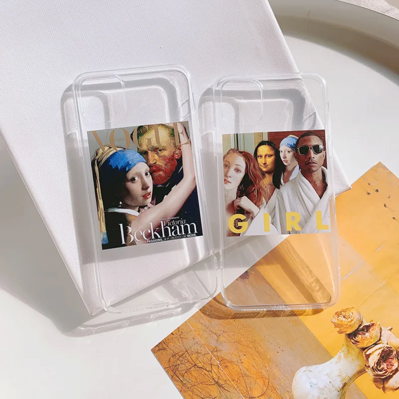 Чехол для телефона с винтажным постером Ван Гога в стиле ретро силиконовый чехол