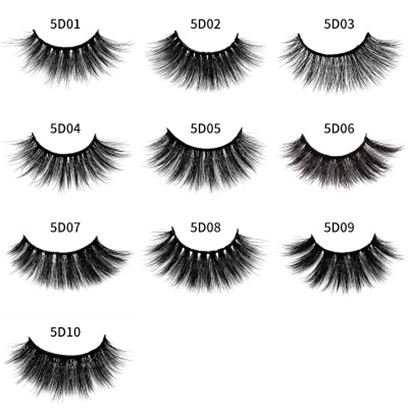 Красивые пушистые реснички для макияжа yiоберо 100% норковые ресницы сексуальные