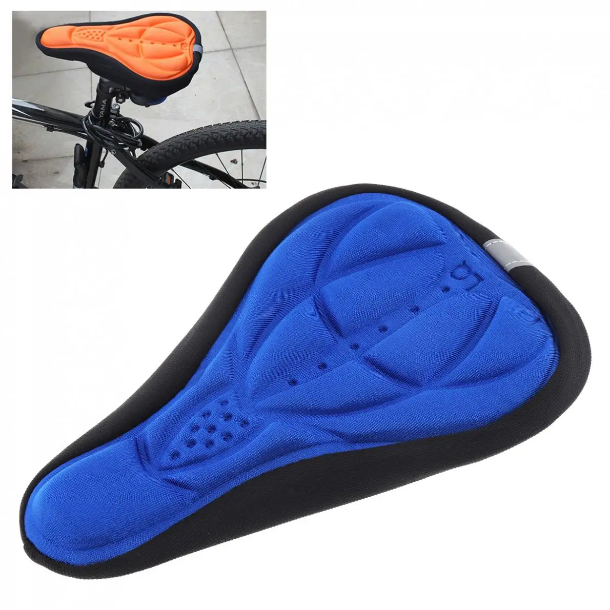 Силиконовые велосипедные сиденья мягкий утолщенный коврик для велосипеда