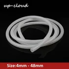 1 м пищевой силиконовый трубный шланг, 4 6 8 10 16 20 25 38 48 мм, гибкая резиновая трубка, шланг для молока, пивная трубка высокого давления