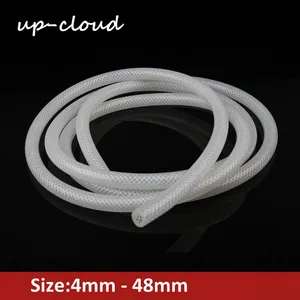 1 м пищевой силиконовый трубный шланг, 4 6 8 10 16 20 25 38 48 мм, гибкая резиновая трубка, шланг для молока, пивная трубка высокого давления