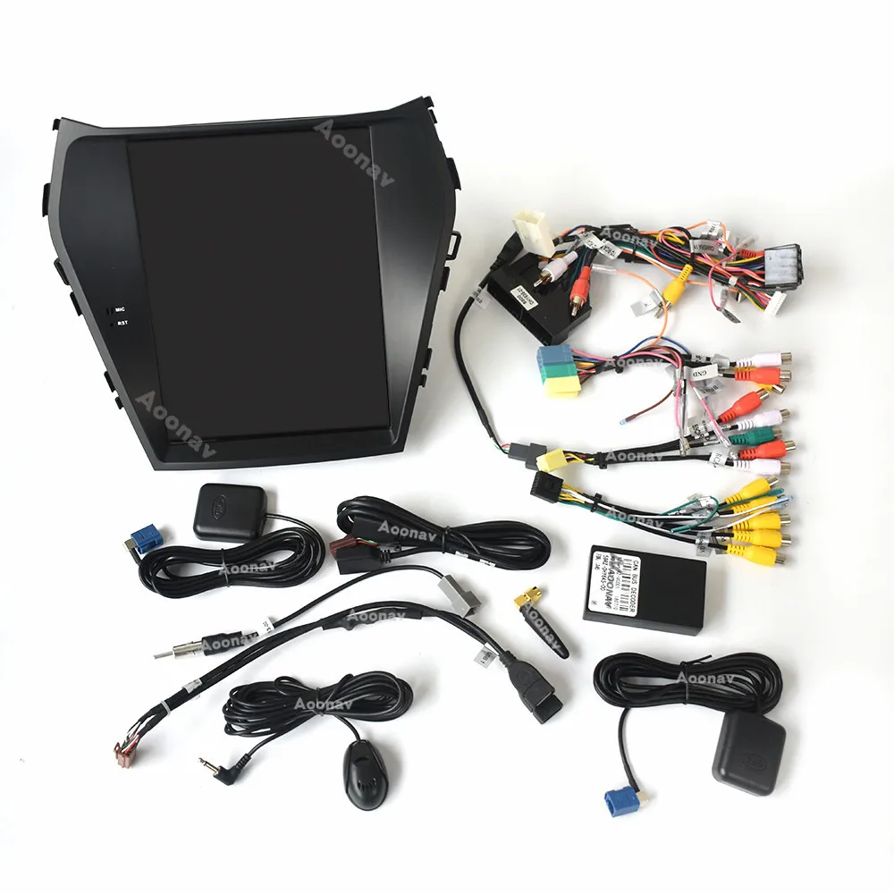 Автомобильный видеомагнитола мультимедийный плеер с GPS навигацией для Hyundai IX45/Santa