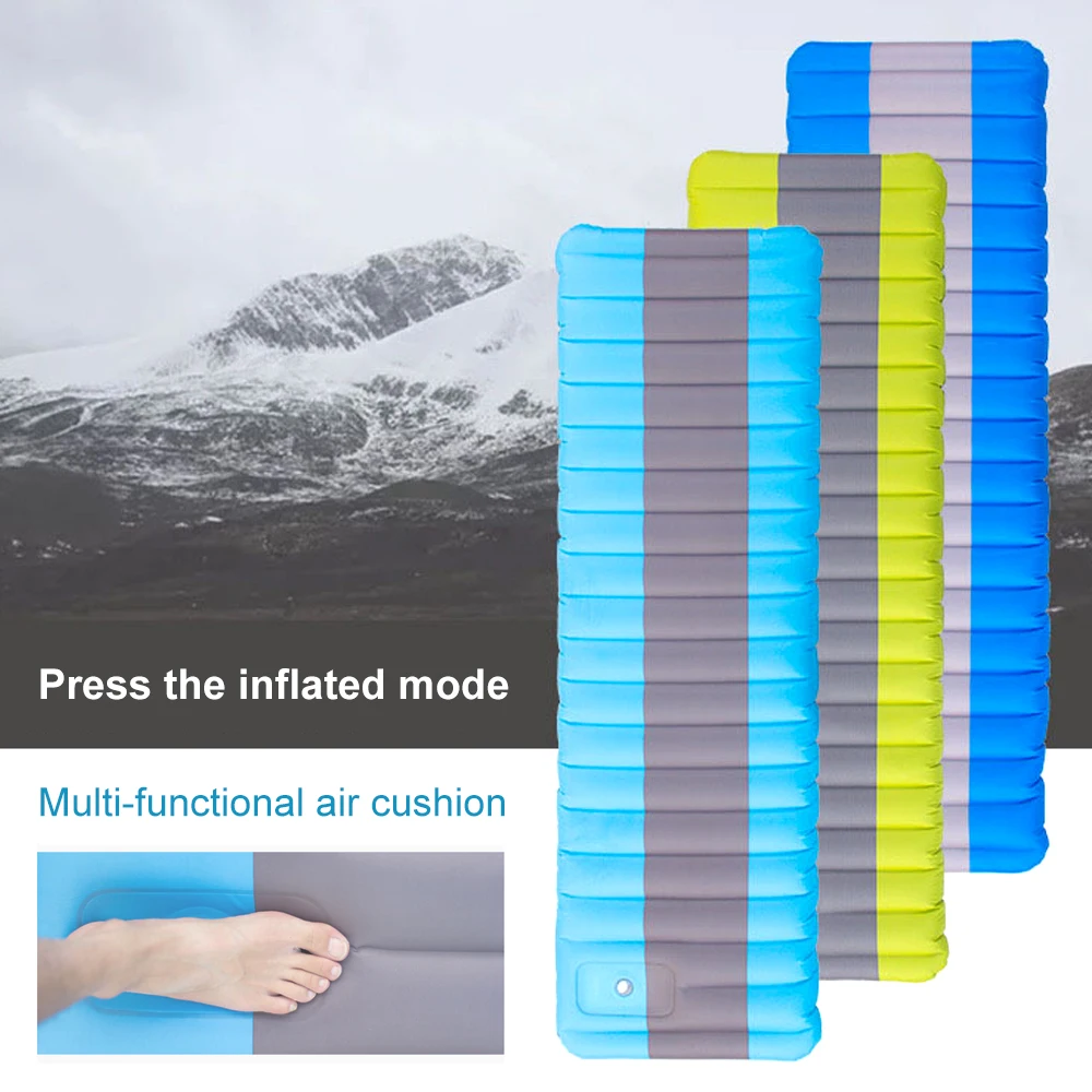 Сверхлегкий воздушный коврик для пикника пляжный надувной матрас палатка