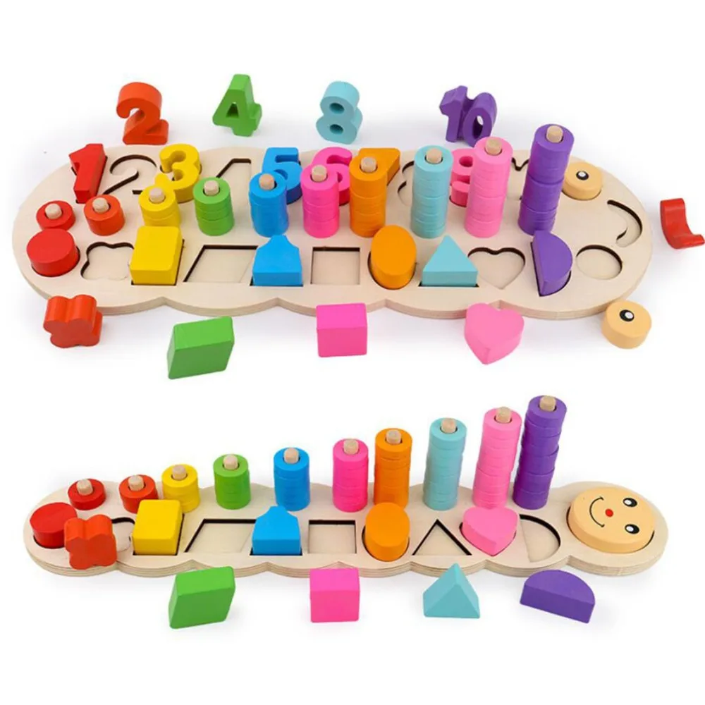 2021 Wooden Multicolor Practice Safe Material Digital Learning Board Multi-Function Logarithmic Plate &amp Education Toy | Игрушки и