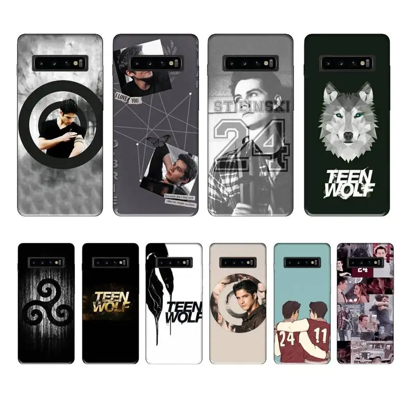 

TV Series Teen Wolf Fundas Etui for Samsung Galaxy A71 A50 A51 A70 A40 A21S A20E A10 Case Note 8 9 10 Cases Cover