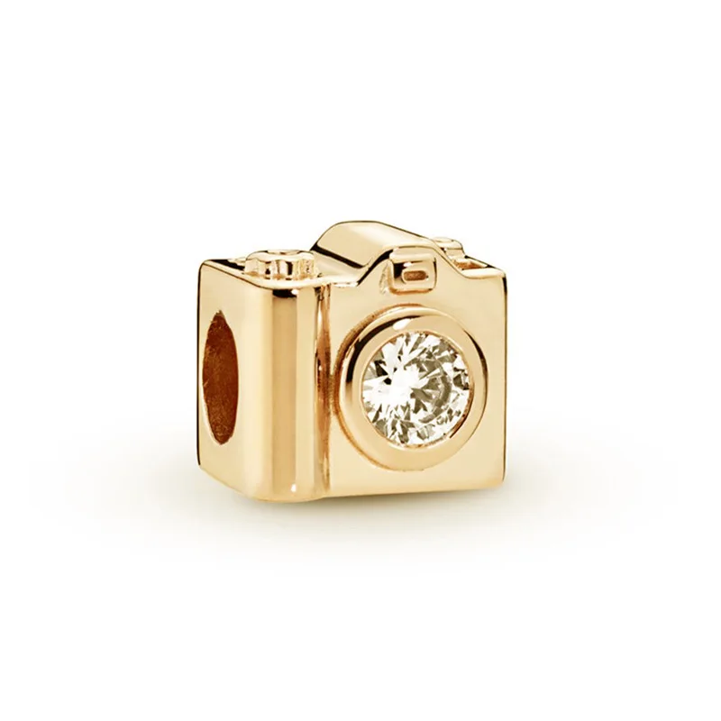 Gold 03 Boosbiy, 2 шт., новинка, модный Европейский Золотой браслет с подвеской в виде сердца, дерева любви, Льва, цветка, короны, подходит для Пандоры, очаровательный браслет для женщин, ювелирное изделие, подарок - Цвет: Gold 03