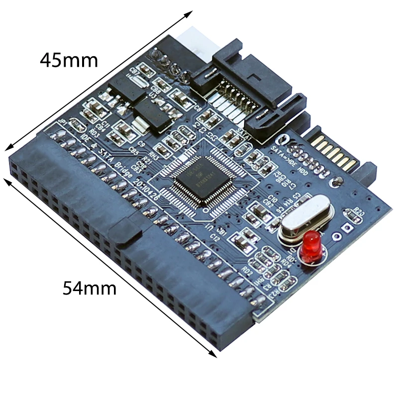 2 в 1 IDE К SATA/адаптер SATA конвертер с поддержкой последовательного ATA 40pin порт порта 4