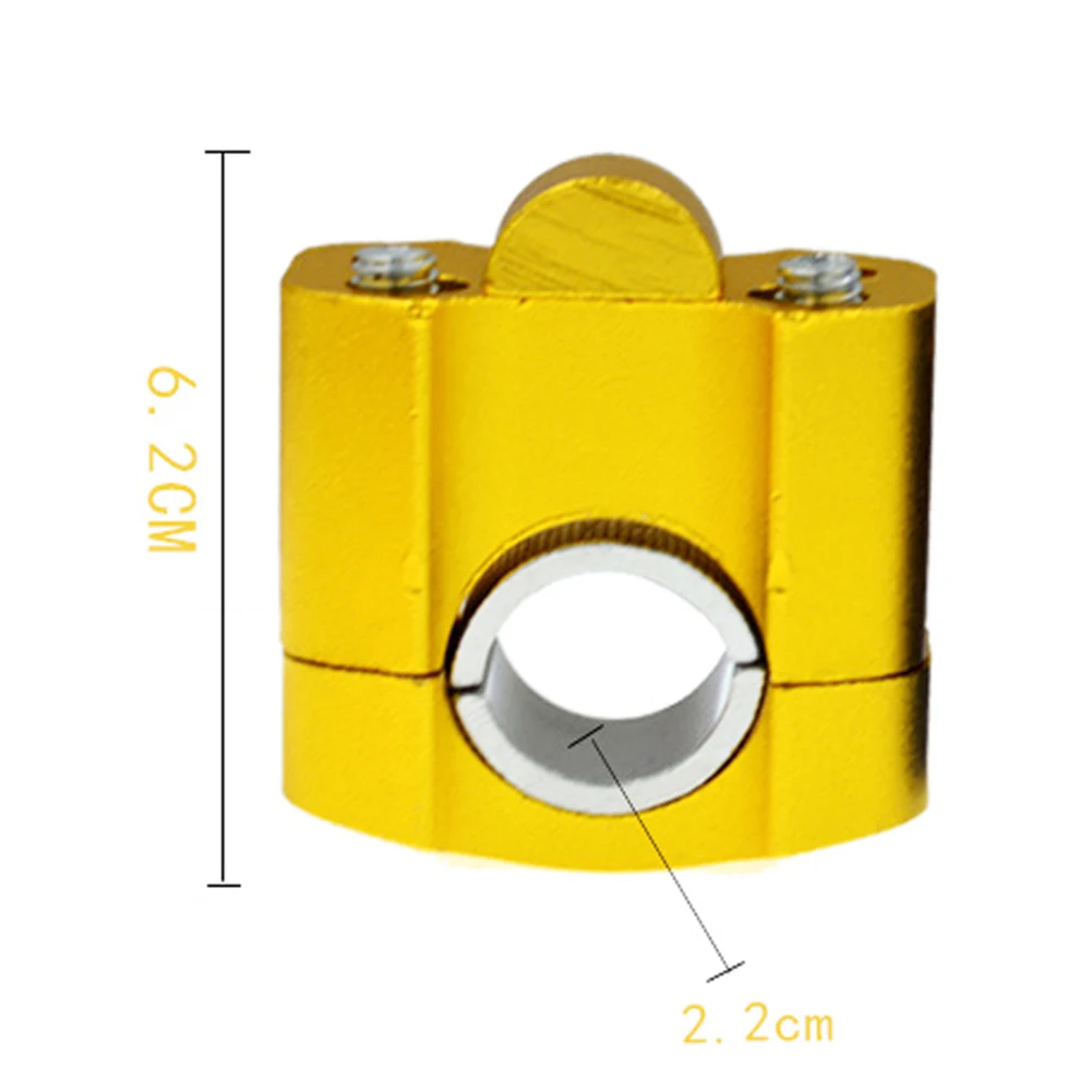 1 пара 22-28 мм алюминиевый сплав зажим для Руля Мотоцикла расширитель адаптер