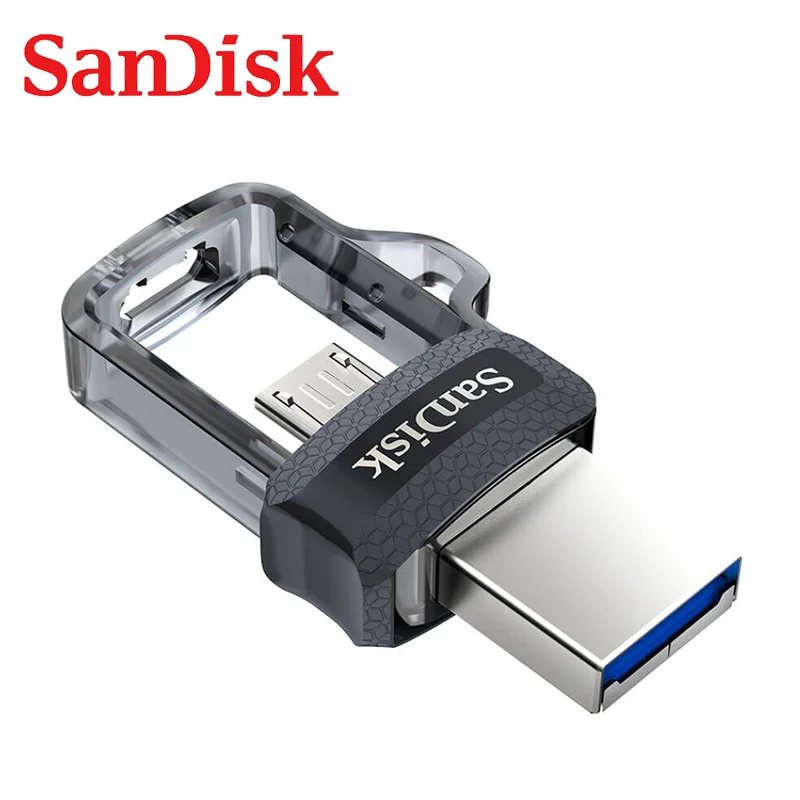 Флеш накопитель SanDisk 3 0 USB OTG флэш 128 Гб 64 ГБ 32 16 для ПК/Android Micro|USB флэш-накопители| |