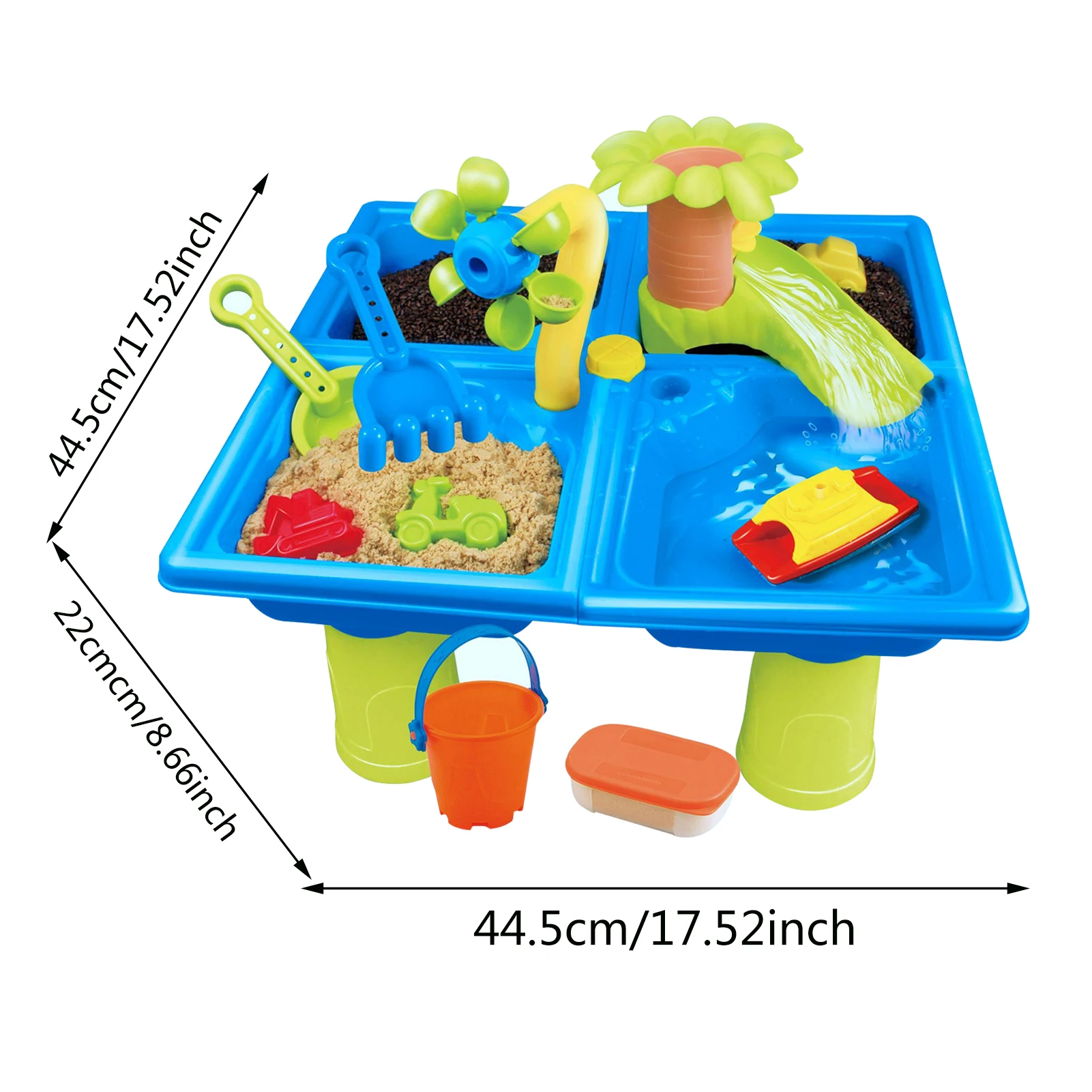 

Baby Beach Toy Summer Sand Table Box Children Sandbox Kitindoor Outdoor Beach Play Sand Water Game Play Cart Beach Toys